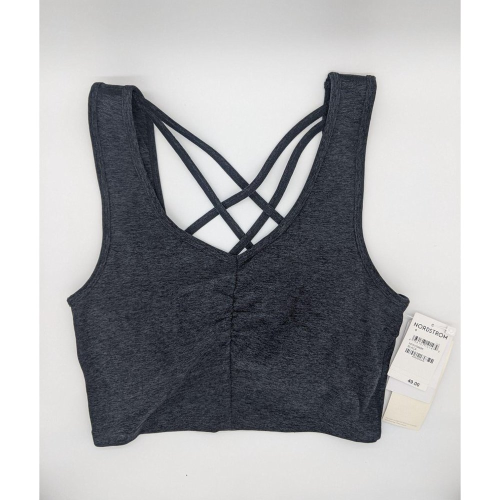 Zella Lola Live In Cropped Tank NWT S